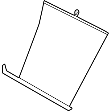 BMW 51-16-7-001-147 Left Rear Door Sun Blind