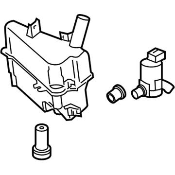 Infiniti 28910-JK600 Windshield Washer Tank Assembly