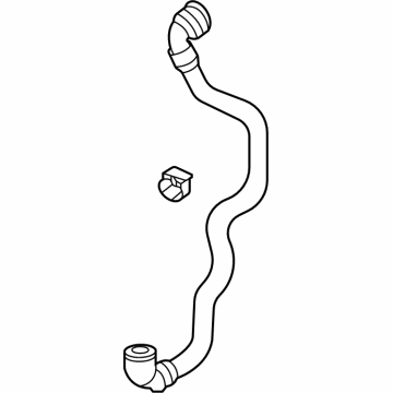 BMW 17-12-8-654-833 HOSE, RADIATOR