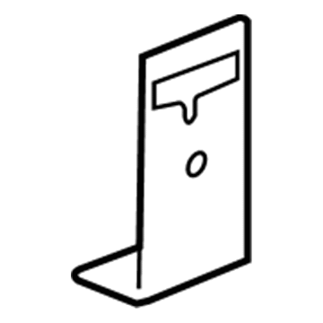 GM 15792091 Center Seat Belt Bracket