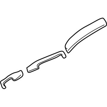 BMW 51-45-7-902-473 Set Of Wooden Covers, Cockpit