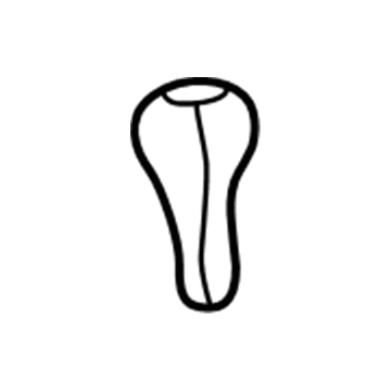 BMW 25-11-7-896-884 Gearshift Knob, Leather/M Plaque/6-Speed