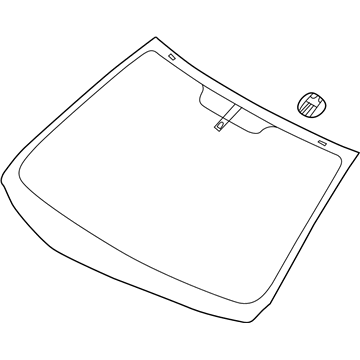 Kia 861101M030 Windshield Glass Assembly