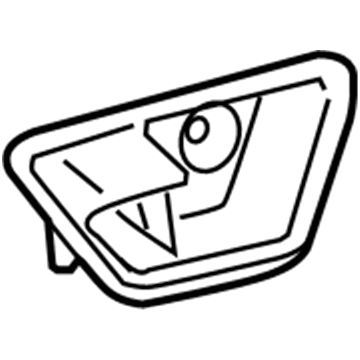 Mopar 1TX38DX9AC Panel-Remote Handle