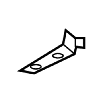 Hyundai 86575-4Z000 Bracket-Front Bumper Upper Cor Support