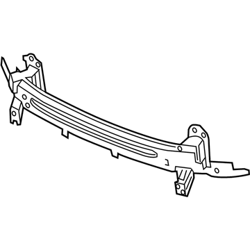 Hyundai 86530-4Z000 Rail Assembly-Front Bumper