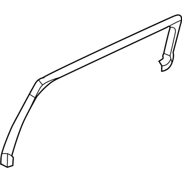 Nissan 822D4-3NF0A Cover-Sash Inner, RH