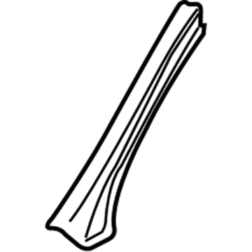 GM 25861874 Weatherstrip Pillar Reinforcement