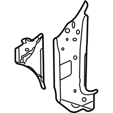 GM 22772866 Inner Hinge Pillar