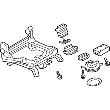Nissan 87400-1EE0A ADJUSTER Assembly Front Seat, RH