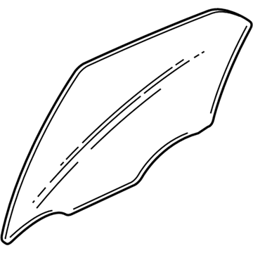 GM 25715107 Moveable Glass