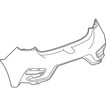 GM 39092054 Bumper