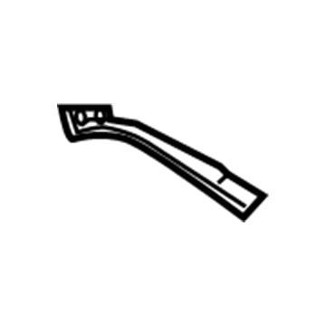 Lexus 55343-76010 Brace, Instrument Panel