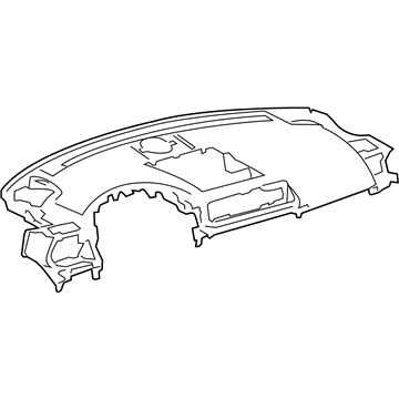 Lexus 55302-76011-C0 PANEL SUB-ASSY, INST