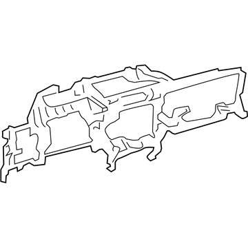 Lexus 55303-76010 Panel Sub-Assy, Instrument