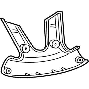 Mopar 7AW01NA5AA Insert-Steering Wheel