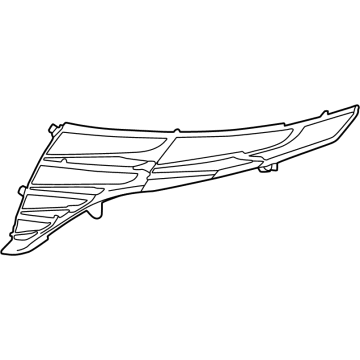 Hyundai 92135-CW010 GARNISH-DAY RUNNING LIGHT, LH