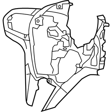 Honda 78541-SZT-G83ZA Garnish A*NH472L*