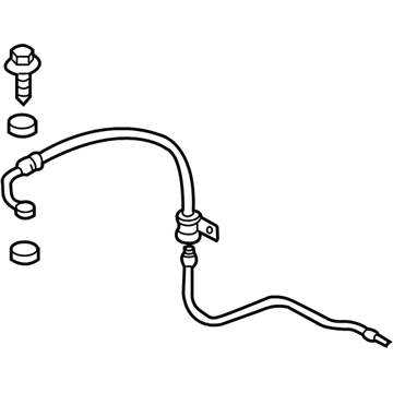 Hyundai 57510-2D100 Hose Assembly-Power Steering Oil Pressure
