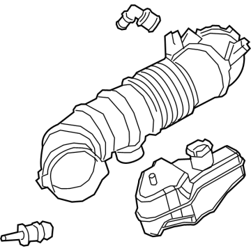 Lexus 17880-0P291 HOSE ASSY, AIR CLEAN