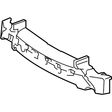 Lexus 52611-06450 ABSORBER, Front Bumper