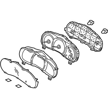 Kia 940114D080 Cluster Assembly-Instrument
