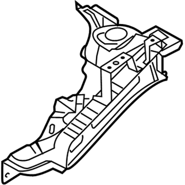 Hyundai 64501-D3001 Panel Assembly-Fender Apron, LH