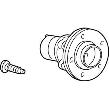 Ford 8F9Z-1104-C Front Hub & Bearing