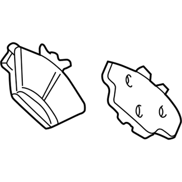 Ford 5U2Z-2V001-J Front Pads