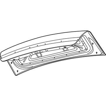 GM 92255553 Trunk Lid