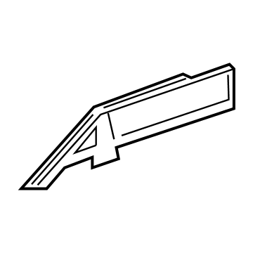 Acura 75732-TYS-A01 Emblem, Rear