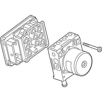 GM 22760037 ABS Control Unit
