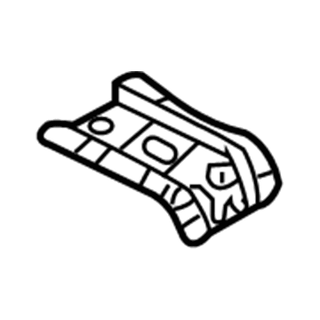 Lexus 61175-75010 Reinforcement, Front Pillar, Upper Outer NO.2 RH