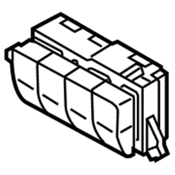 Hyundai 93310-A5450-RY Complete-Crash Pad Lower Switch