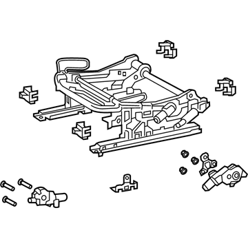 Lexus 72020-11020 ADJUSTER Assembly, Front Seat