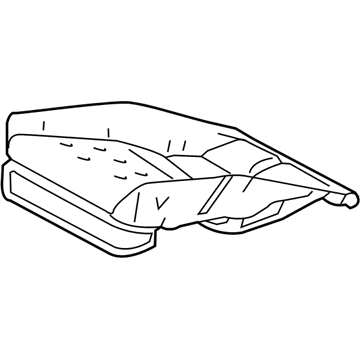 Lexus 71512-11010 Pad, Front Seat Cushion