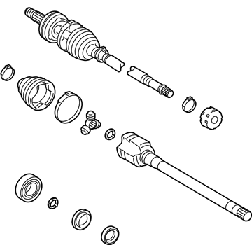 Toyota 43420-01120 Axle