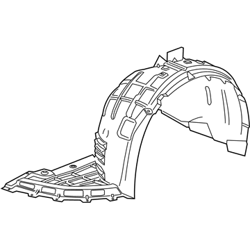 GM 23151539 Liner Asm-Front Wheelhouse