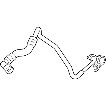 BMW 17-22-7-645-065 Oil Cooling Pipe Outlet