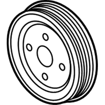 Infiniti 21051-7S00B Pulley-Fan & Water Pump