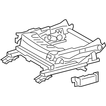 Lexus 72010-30312 ADJUSTER Assembly, Front Seat