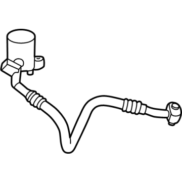 BMW 64-50-5-A01-C60 PRESSURE HOSE ASSY