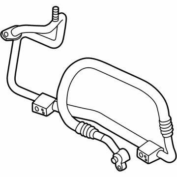 BMW 64-50-5-A01-C90 COOLANT PIPE