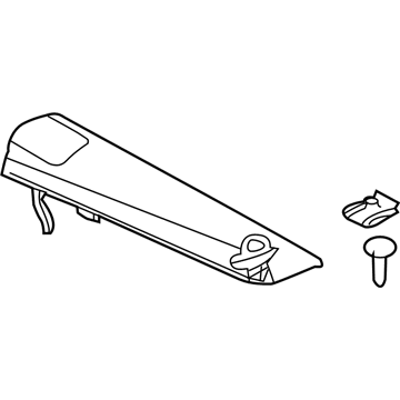BMW 51-43-9-128-773 Capping, Side Trim Panel, Rear Left