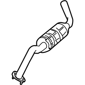 Nissan 20350-0W005 Muffler Assembly