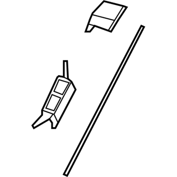 Infiniti 72762-9NB0A Moulding-Windshield Side, RH