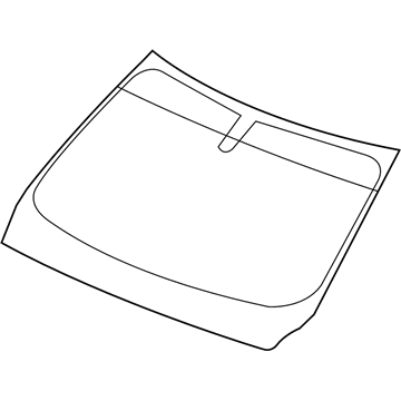 Infiniti 72712-3JA0A Windshield Glass