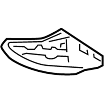 Lexus 61103-76010 Reinforcement Sub-As