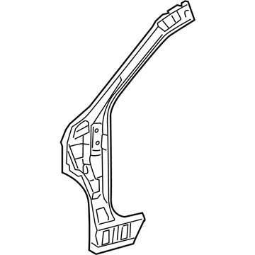 Lexus 61023-76901 Pillar Sub-Assembly,Front Body,Inner