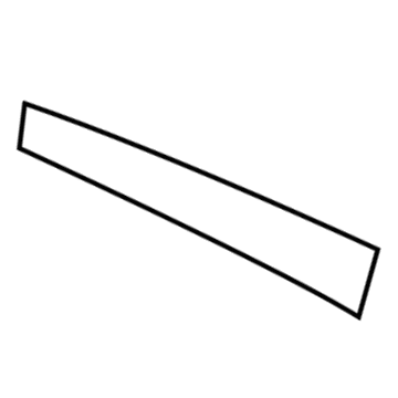 Lexus 75755-30150 MOULDING, Front Door Window
